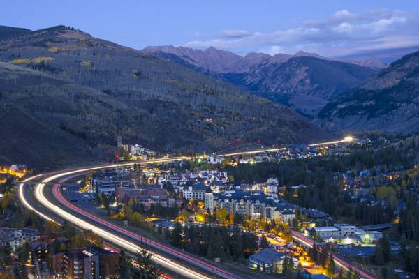 I-70 around Vail, Colorado