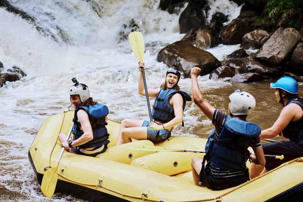 Whitewater rafting in Vail, CO