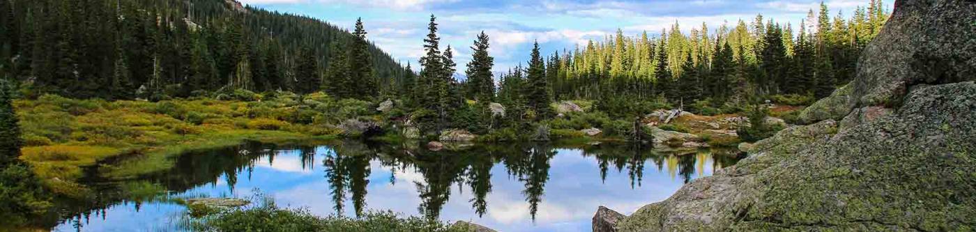 Lake Constantine in Vail, Colorado